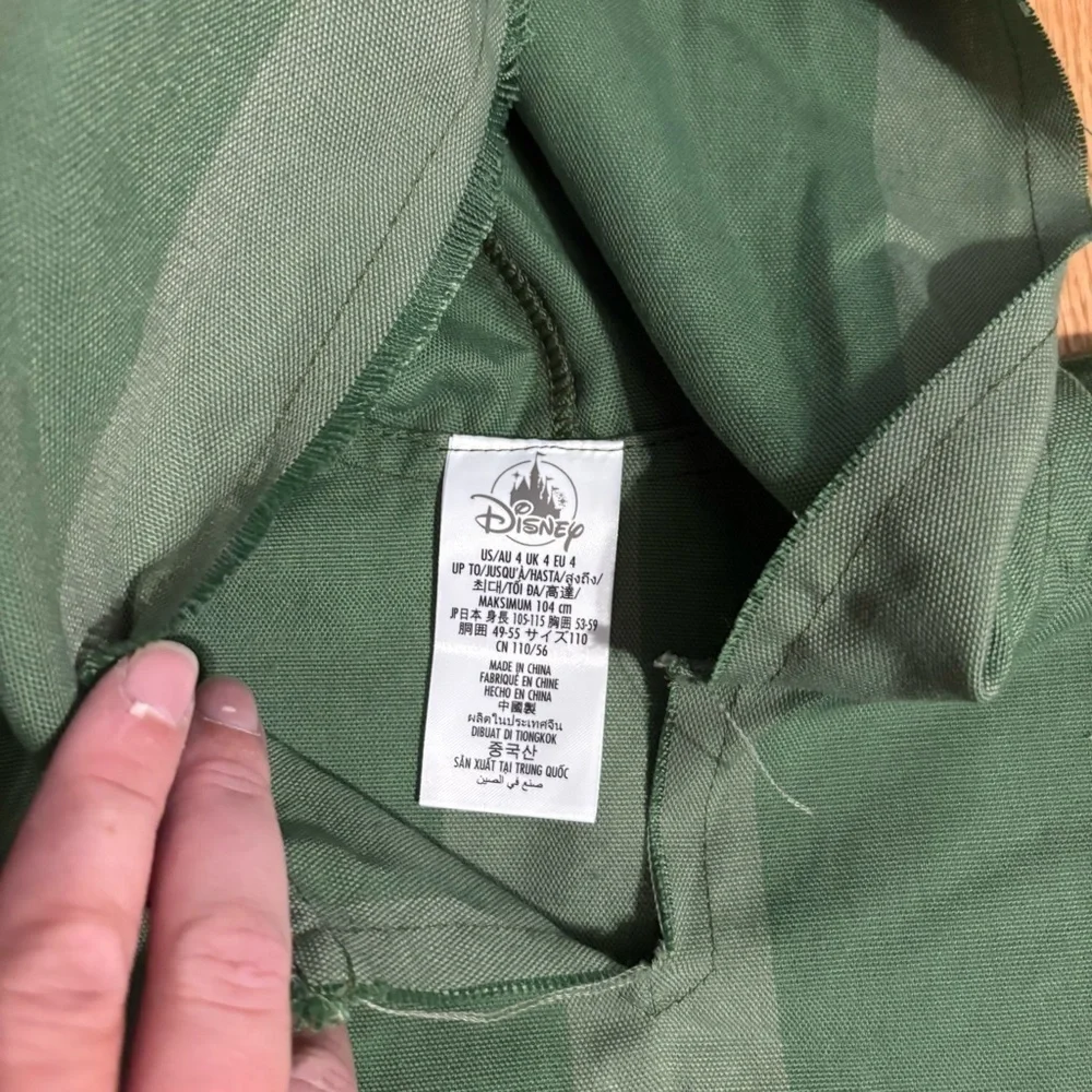 Disney Store NWT 2pc Bruno Costume Encanto Boys Size 4 Halloween Green Pants